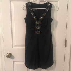 Donna Ricco Black Cocktail Dress Size 2P